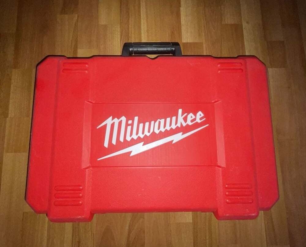 Milwaukee Heavy Duty Plastic Carrying Case for Cordless Power Tool